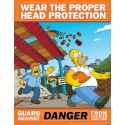 Wear the proper head protection