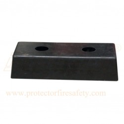 Molded rubber dock bumper L 450 X W 200 X H 100 Without Plate