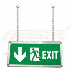 Box Type Two side LED exit sign