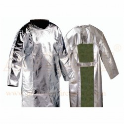 Fire Aluminized Apron 24'' X 36'' Commercial 2 layers