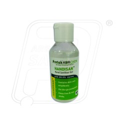 Quick dry Hand Sanitizer gel.67% IPA based 100 mL