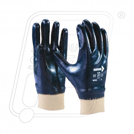 Hand gloves nitrile coated MFKB - Mallcom