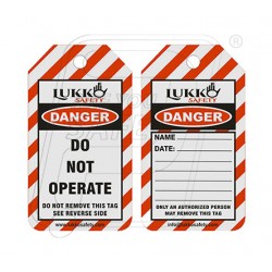 Tag-Denger-Do not operate (Set of 10 pieces) LUKKO