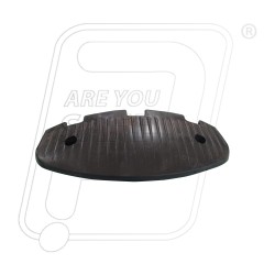 Speed Breaker End Cap PVC L130 X W 350 X H 50mm with installaion Protector