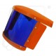 Face shield blue 6 X 11 A type (without ring)